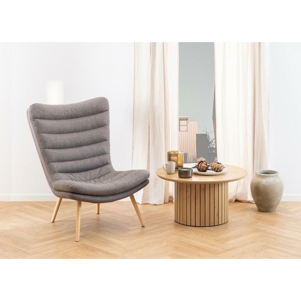 Stolik kawowy Yale 80cm dąb - ACTONA